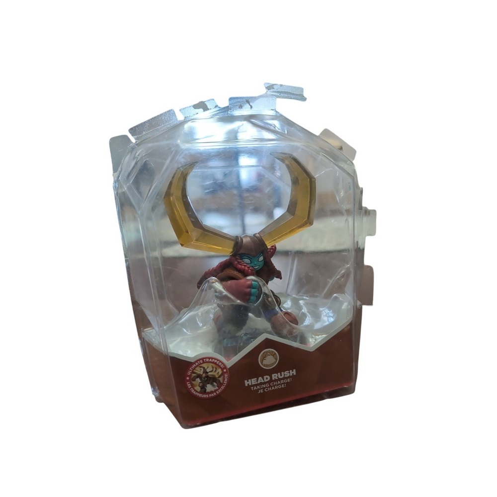SKYLANDERS Trap Team 2014 Head‎ Rush with stat card in  excellent condition
